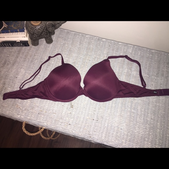 VS PINK Maroon Bra - Picture 1 of 6
